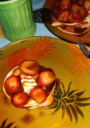 Una foto de Hotcakes de banana🥞