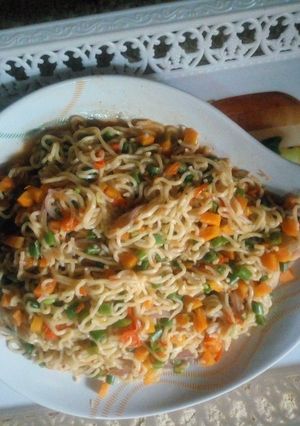 A picture of Noodles.
