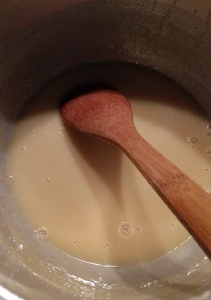 Una foto de Leche condensada casera