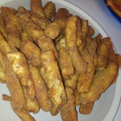 A picture of Fish fingers.