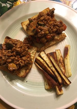 A picture of Not your average Sloppy Joe.