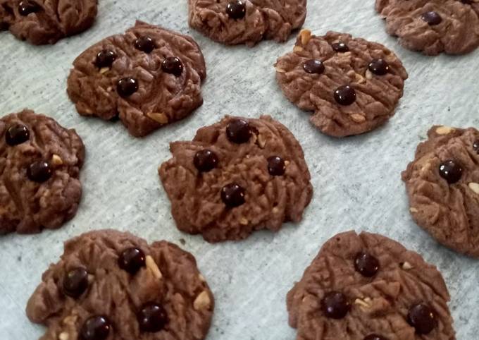 Peanut palm chocho cookies