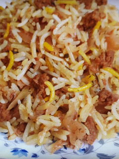 عکسی از دستور کلم پلو به سبک خودم