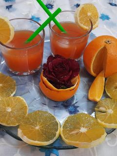 ऑरेंज ज्यूस (orange juice recipe in marathi) रेसिपी चे मुख्य फोटो