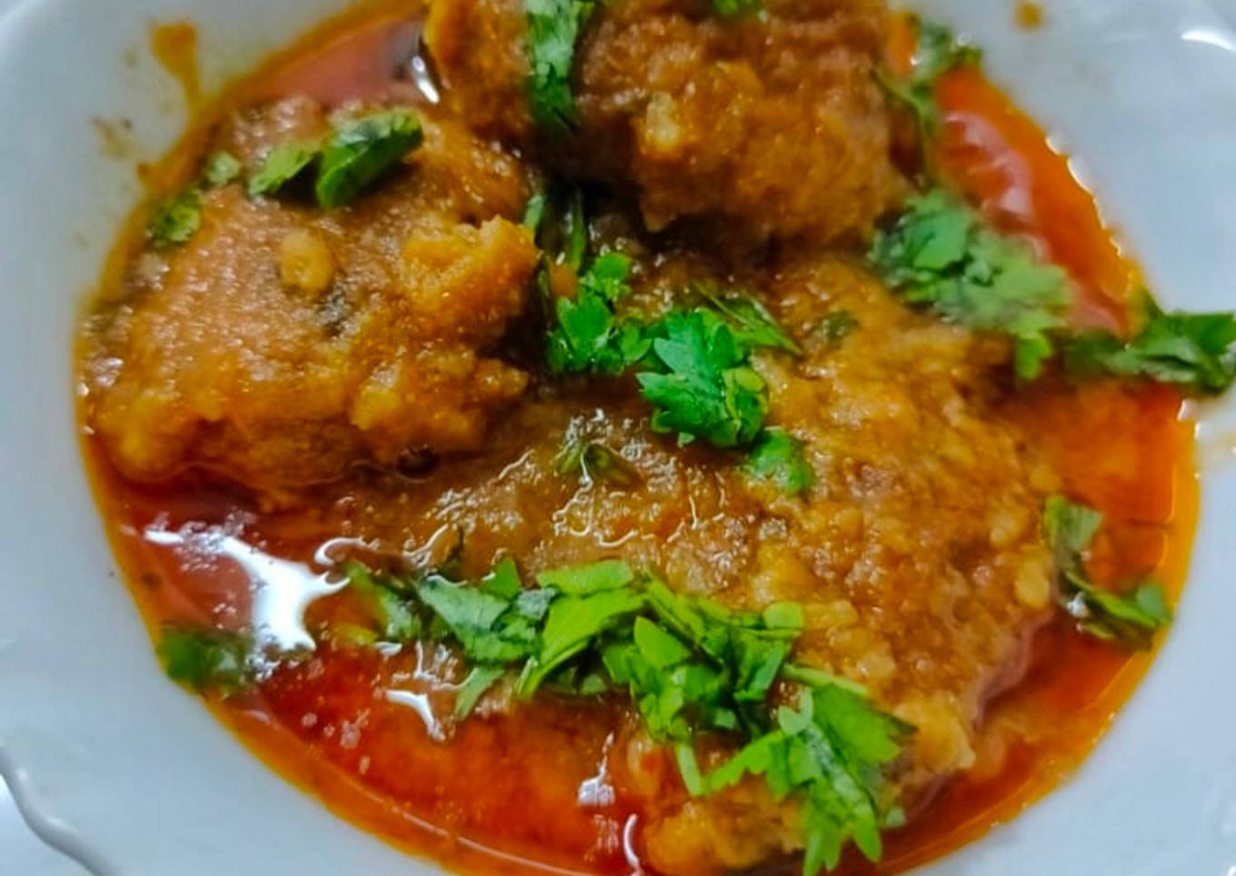 Pumkin Kofta Curry