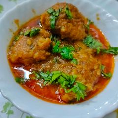 Pumkin Kofta Curry A picture of Pumkin Kofta Curry.