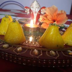 A picture of Paneer Modak.