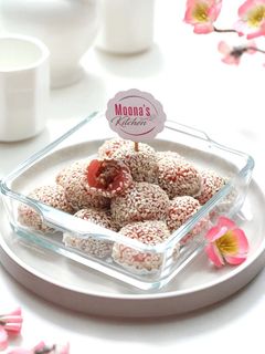 Foto resep Mochi Wijen isi Kacang