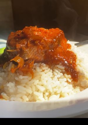 A picture of Catfish stew.