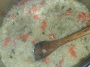 Una foto de risoto de arroz facil
