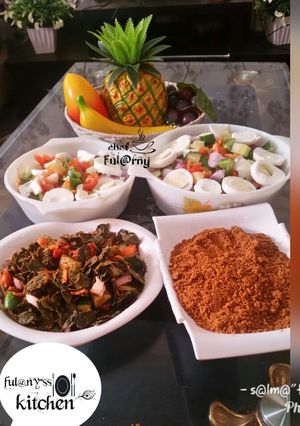 A picture of Moringa salad by s@lma ful@rny...