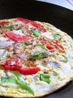 A picture of Simple Egg Dosa – Mutta Dosa recipes.
