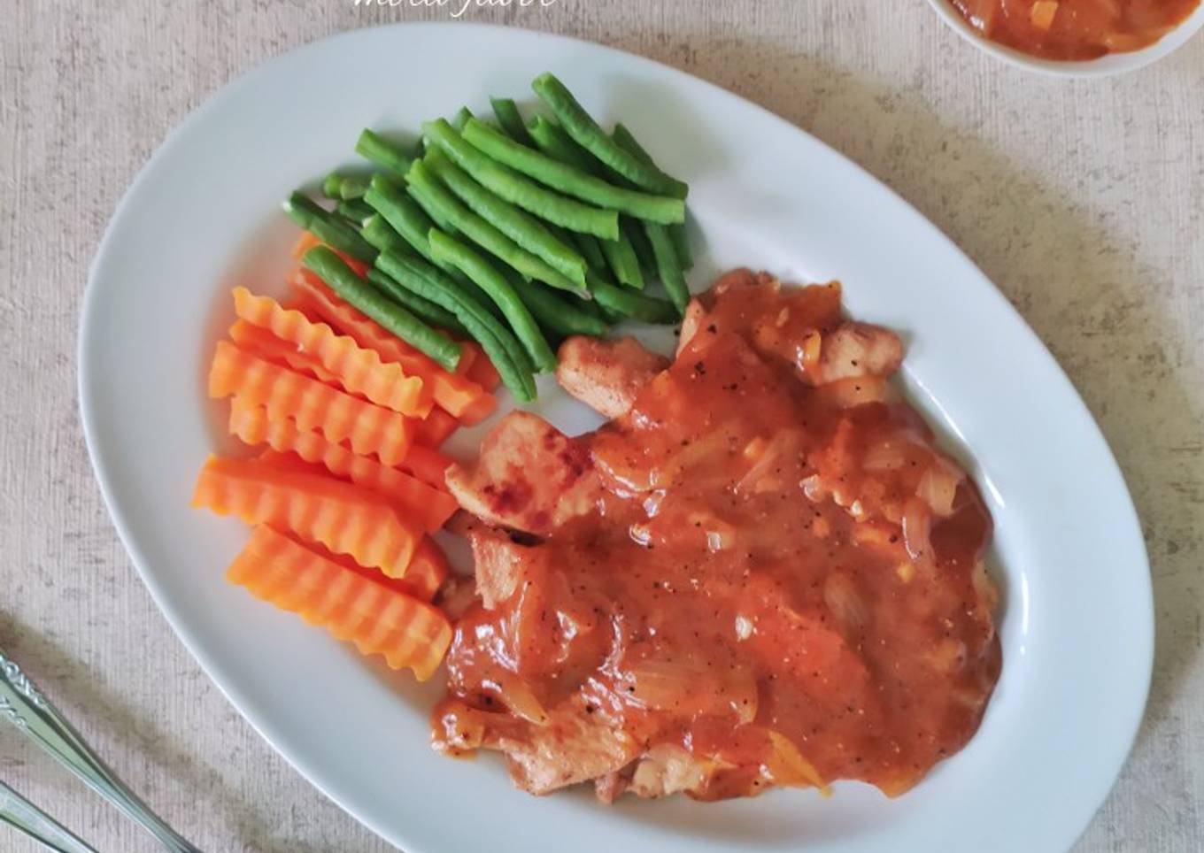 Ayam Fillet Panggang Black Pepper