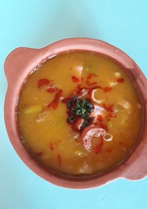 Una foto de Locro 🥣bien Salteño #25de Mayo🇦🇷 #cocinalapatria