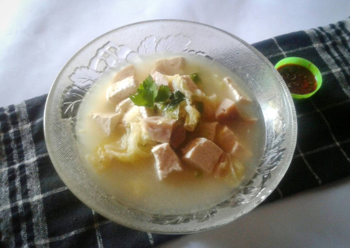 Resep Sup Tahu Sawi Putih, Menggugah Selera