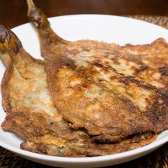 A picture of Meaty Eggplant Omelette (Tortang Talong with Giniling).