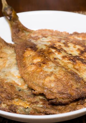 A picture of Meaty Eggplant Omelette (Tortang Talong with Giniling).