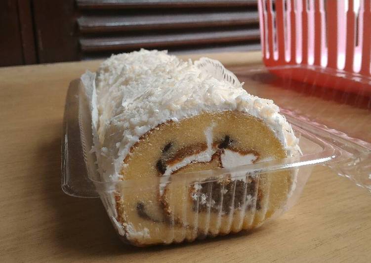 Bolu gulung hemat telur