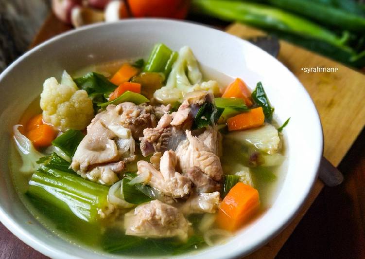 !IDE Resep Sup ayam menu masakan sehari hari