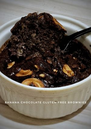 Foto resep # 178 : Banana Chocolate Gluten Free Brownies