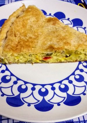 Una foto de Tarta de varias verduras