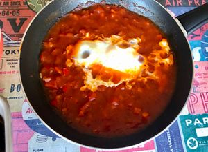 Una foto de Shakshuka