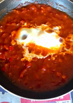 Una foto de Shakshuka