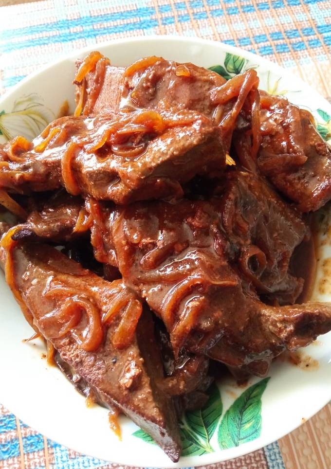 Печінка з медом