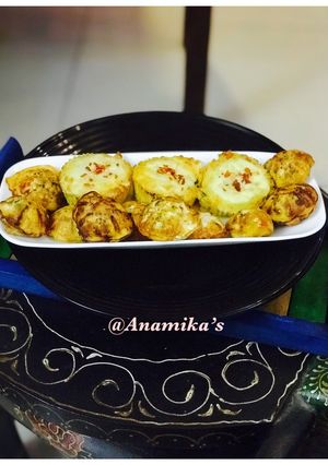 A picture of Egg Muffins & Paddu/Appams.