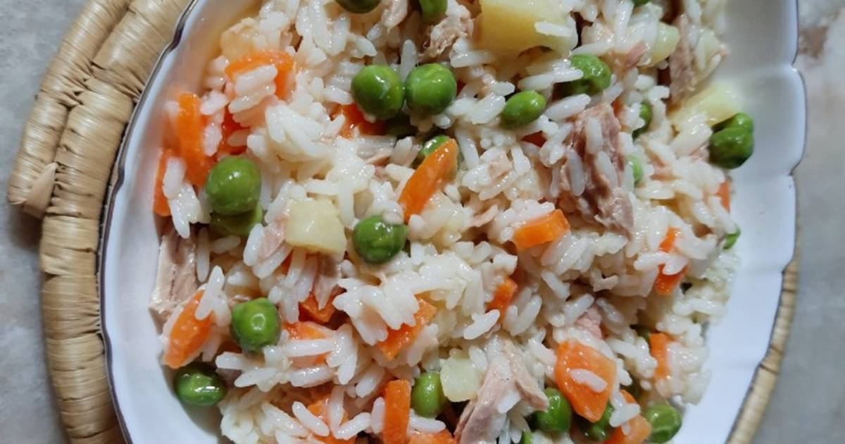 Salade de riz légume thon 🍚 de Un amour de cuisine Cookpad