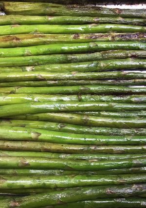 A picture of California Farm Griddled Seared Asparagus.
