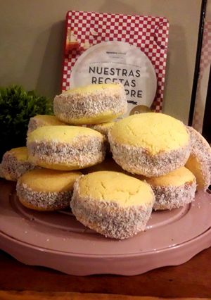 Una foto de Alfajores de maicena