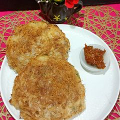 A picture of Vermicelli Vegetable Pancake.