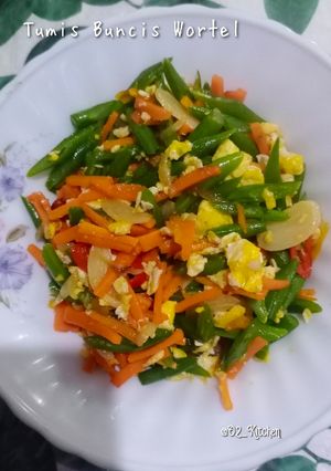 Foto resep #502 Tumis Buncis Wortel