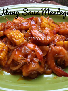 Foto resep Udang Saus Mentega