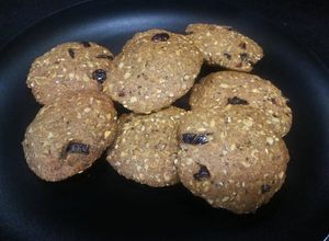 Foto principal de Galletas integrales con stevia, semillas y arándanos o chocolate