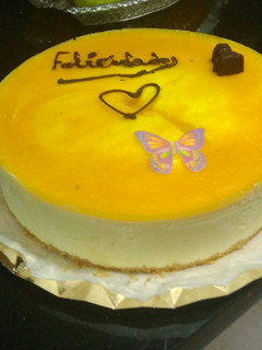 Una foto de Tarta mousse de mango