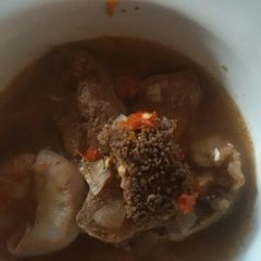 A picture of Assorted pepper soup.