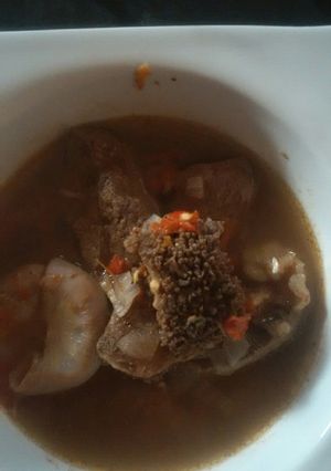 A picture of Assorted pepper soup.