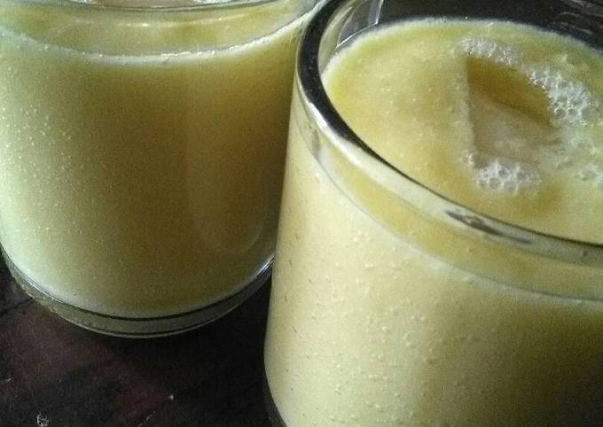 Resep Jus mangga mix nanas oleh Rodaffaz Cookpad