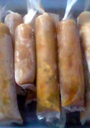 Foto resep Es lilin kacang Hijau