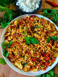 पनीर भुर्जी नए तरीके से (Paneer Bhurji naye tarike se recipe in hindi) रेसिपी मुख्य फोटो