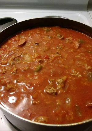 A picture of Healthy Jambalaya.