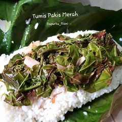 78. Tumis Pakis Merah-レシピのメイン写真