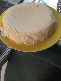 Una foto de Tarta de queso estilo japonesa muy rica