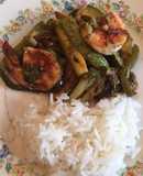 🍤 CAMARONES CON VERDURAS