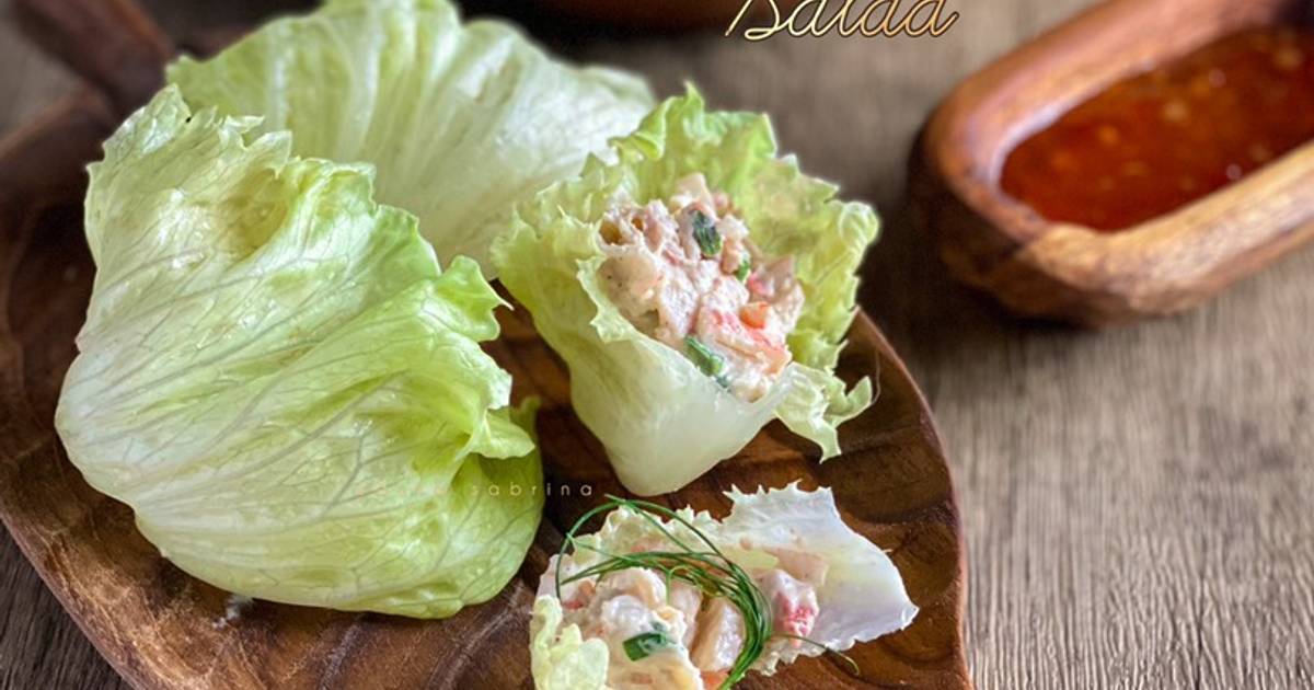 Resipi Crab Rangoon Salad Wrap oleh MinSha Cookpad