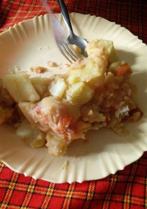 A picture of Mashed potatoes.
