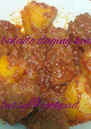 Foto resep Balado Daging Kentang