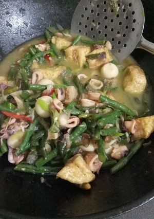 Foto resep Tauco cumi Rame rame